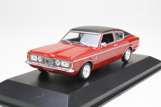 Ford Taunus Coupe 1970, punainen