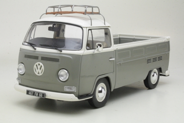 VW T2 Pick-Up 1968, harmaa