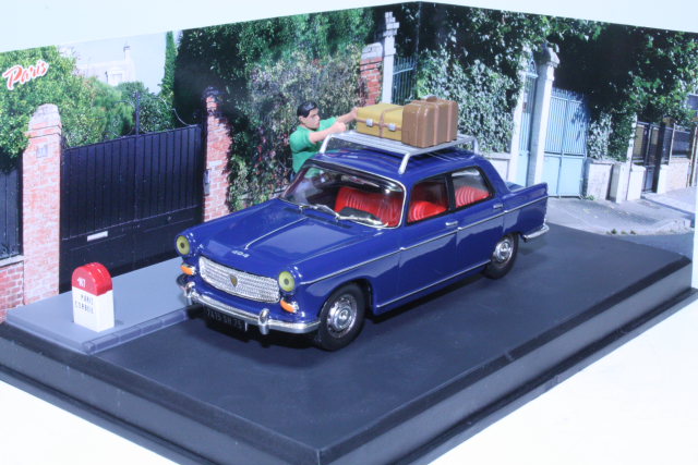 Peugeot 404 1966, sininen