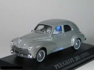 Peugeot 203 1960 harmaa