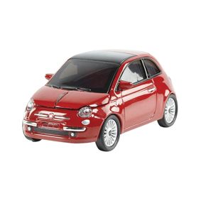 Fiat 500 2007 punainen. Johdoton optinen rullahiiri.