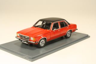 Opel Commodore B 4d 1973, punainen/musta