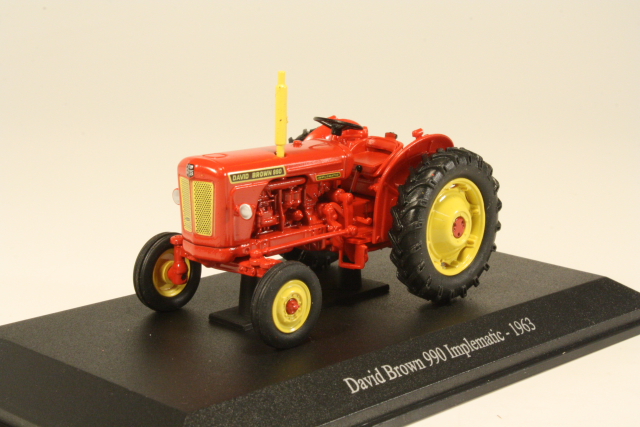 David Brown 990 Implematic 1964, punainen David Brown 990 Implematic 1964, punainen