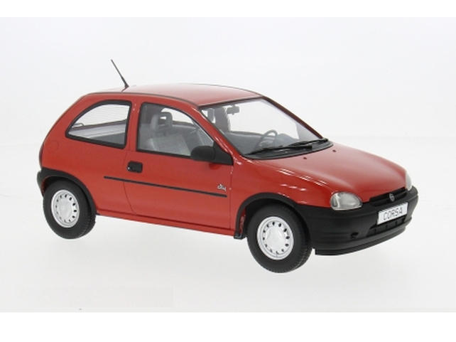 Opel Corsa B 1993, punainen Opel Corsa B 1993, punainen