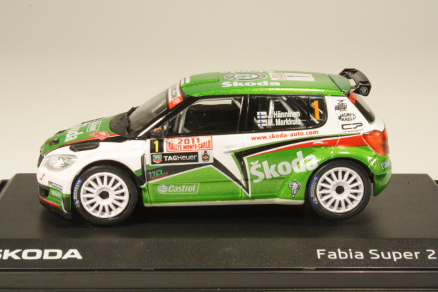 Skoda Fabia S2000, MonteCarlo 2011, J.Hänninen, no.1
