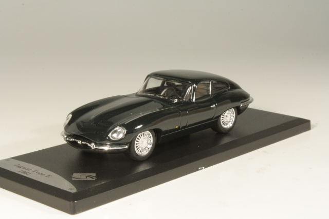 Jaguar E-Type 1961, tummanvihreä
