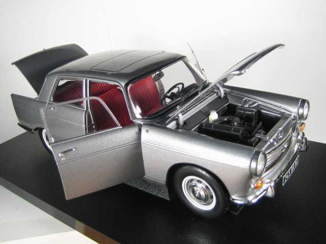 Peugeot 404 1965, harmaa