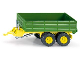 Traktorin kippi-perävaunu, vihreä