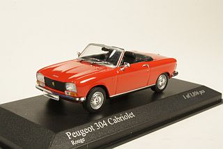 Peugeot 304 Cabriolet 1970, punainen