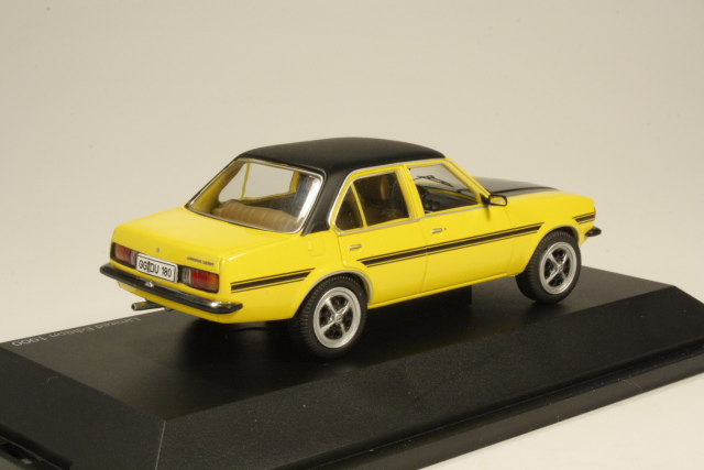 Opel Ascona B SR, keltainen