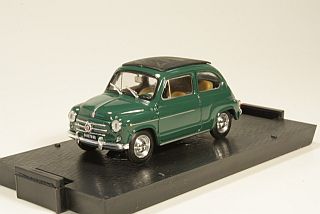 Fiat 600D 1960, tummanvihreä