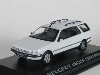 Peugeot 405 SRI Break 1990, valkoinen
