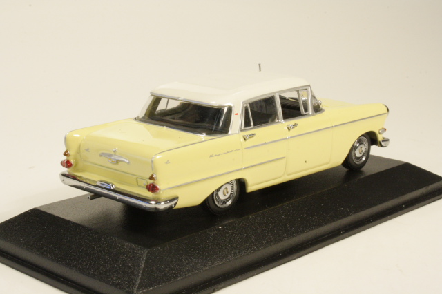 Opel Kapitan P2 1959, keltainen/valkoinen