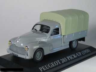 Peugeot 203 Pick-Up 1950 harmaa