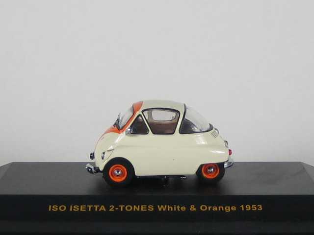 ISO Isetta 1953, valkoinen/oranssi