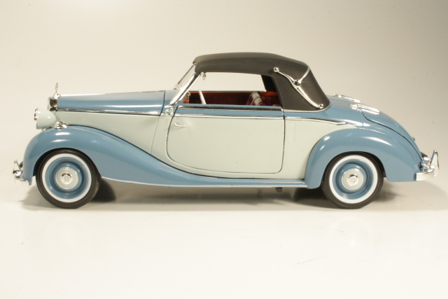 Mercedes 170S Cabriolet A (W136) 1949, sininen/harmaa