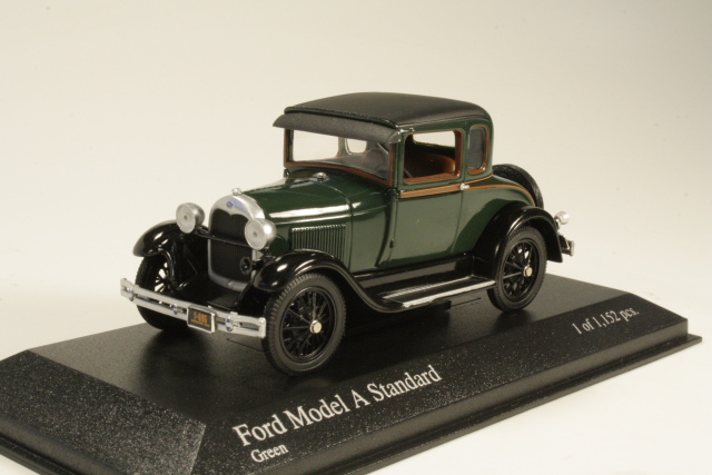 Ford Model A Standard 1928, tummanvihreä