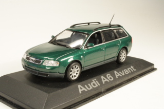 Audi A6 Avant, tummanvihreä