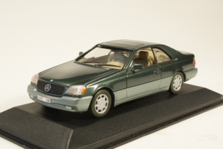 Mercedes 600SEC 1992, vihreä
