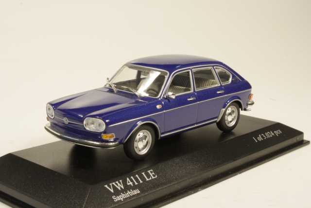 VW 411 LE 1969, sininen