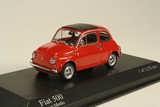 Fiat 500 1965, punainen