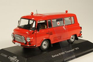 Barkas B1000 Feuerwehr 1970, punainen