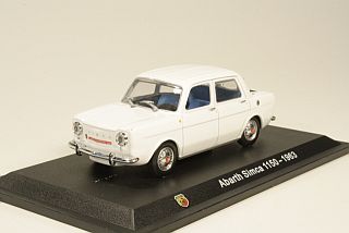 Simca Abarth 1150 1963, valkoinen