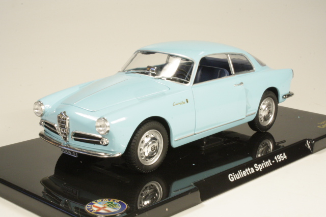 Alfa Romeo Giulietta Sprint 1954, vaaleansininen
