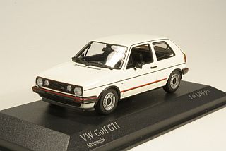 VW Golf 2 GTi 1985, valkoinen