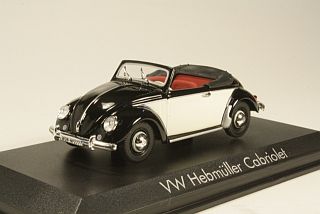 VW Hebmueller Cabriolet 1949, musta/beige
