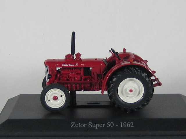 Zetor Super 50 1962, punainen