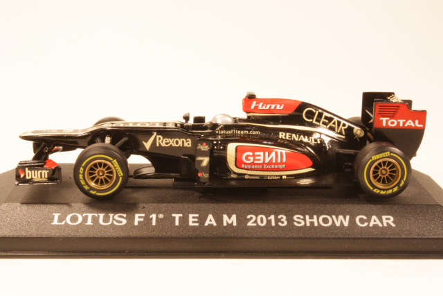 Lotus F1 Team E20, Show Car 2013, K.Räikkönen, no.7