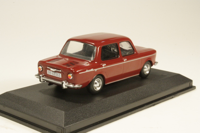Simca 1000 1962, tummanpunainen
