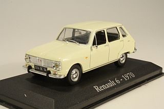 Renault 6 1970, kermanvalkoinen