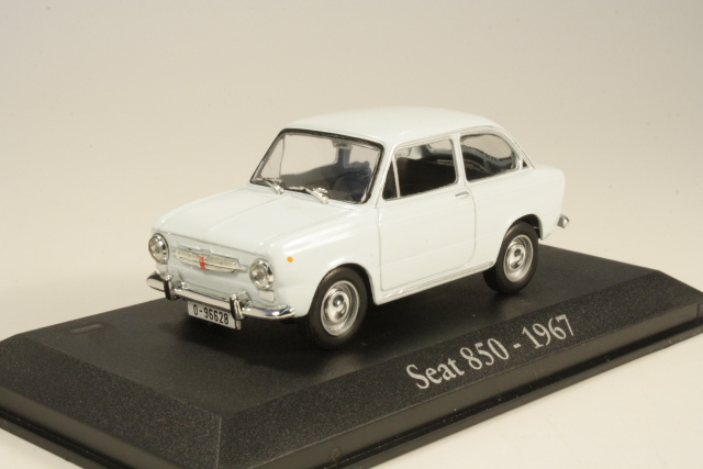 Seat 850 1967, valkoinen