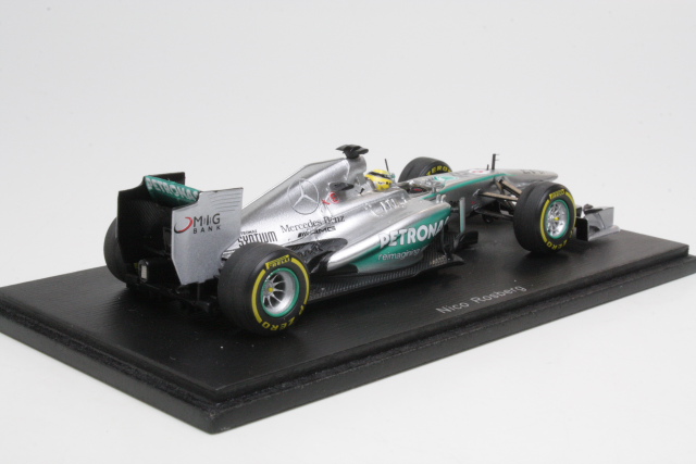 Mercedes AMG W04, 1st. Monaco 2013, N.Rosberg, no.9