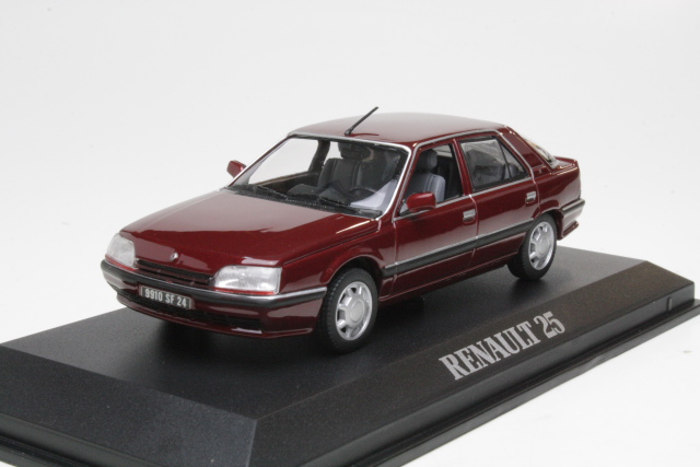 Renault 25TX 1990, tummanpunainen
