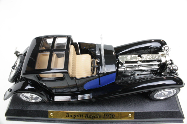 Bugatti Royale 1930, musta/sininen