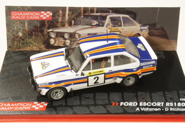 Ford Escort Mk2 RS1800, Finland 1981, A.Vatanen, no.2