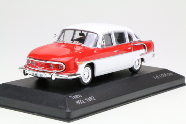 Tatra 603 1962, punainen/valkoinen