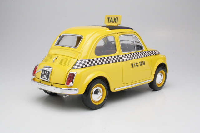 Fiat 500 Taxi, keltainen
