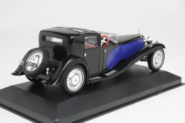 Bugatti Type 41 Royale 1928, musta/tummansininen