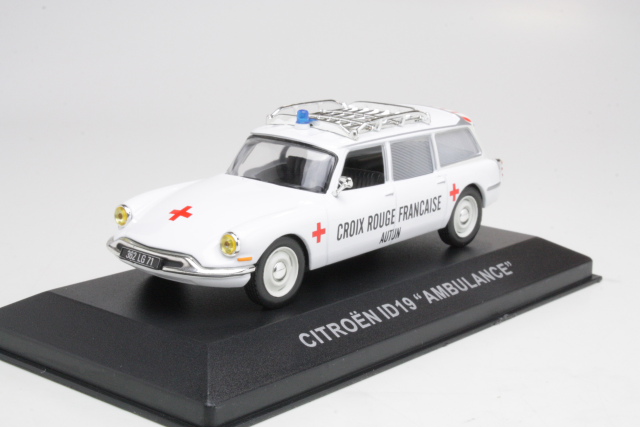 Citroen ID19 Ambulance, valkoinen