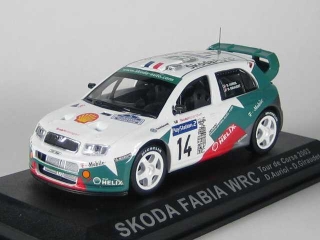 Skoda Fabia WRC, Tour de Corse 2003, D. Auriol, no.14