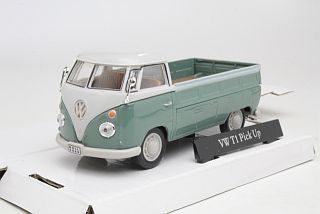 VW T1 Pick Up, valkoinen/vihreä
