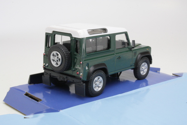 Land Rover Defender 90, vihreä/valkoinen