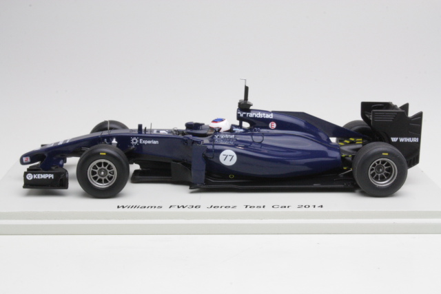 Williams FW36 Test Car 2014, V.Bottas, no.77
