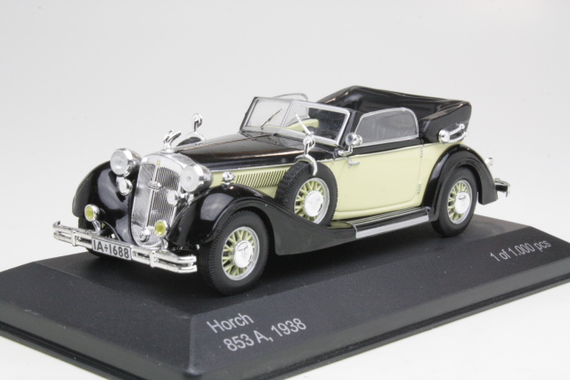 Horch 853A 1938, musta/beige
