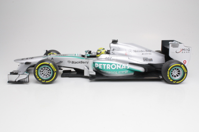 Mercedes AMG W04, F1 2013, N.Rosberg, no.9