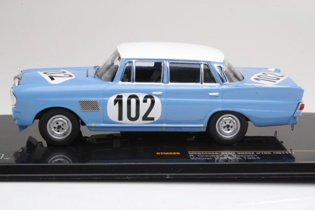 Mercedes 300SE (w111), 1st. 24h SPA 1964, Crevits/Gosselin